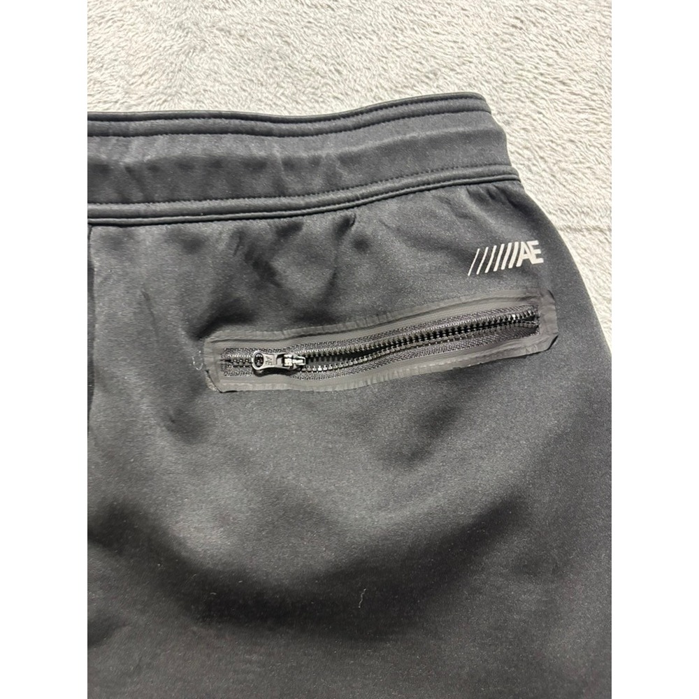 American Eagle M Black Joggers Mens Athleisure Casual Sweatpants Active Pants - Picture 13 of 14